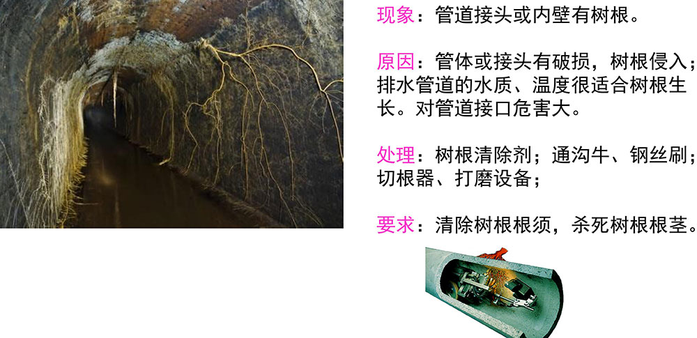 管道修復前的預處理